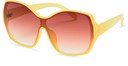 Mirrored Rectangle Sunglasses - Right