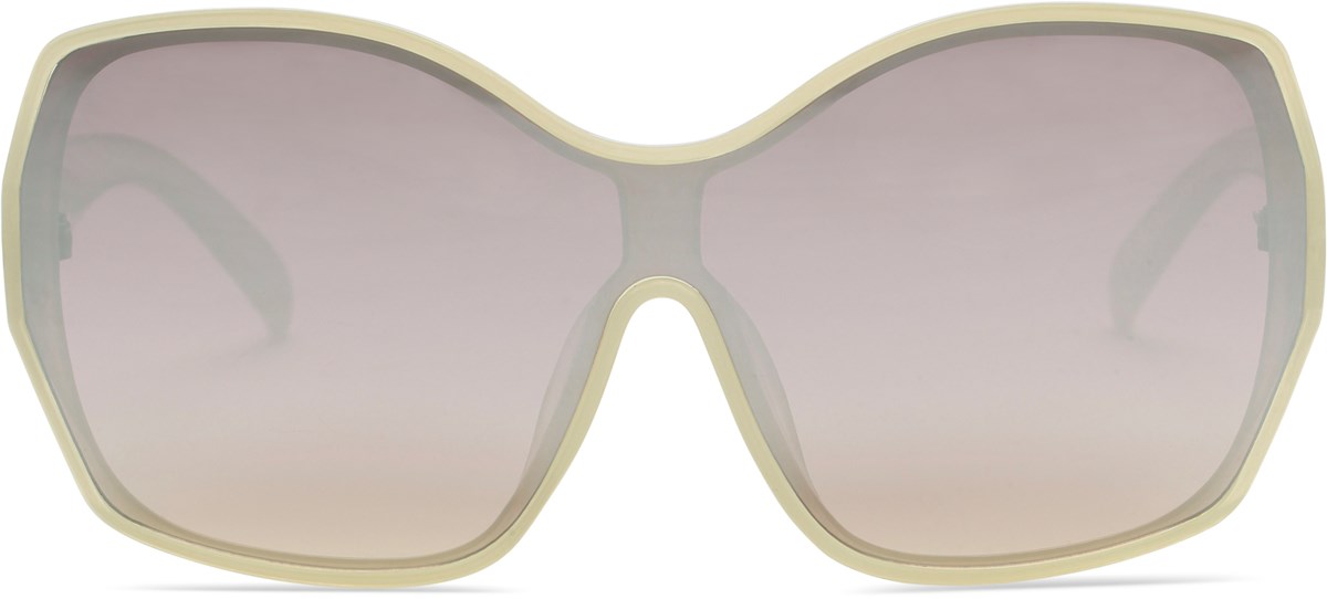 Mirrored Rectangle Sunglasses - Pair