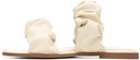 Iggy Ruched-Strap Sandals - Left