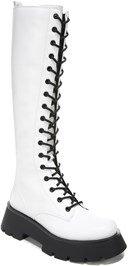 Lilah Lace-Up Tall Boot - Single
