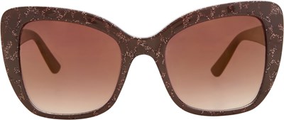 Glitter Rectangle Sunglasses